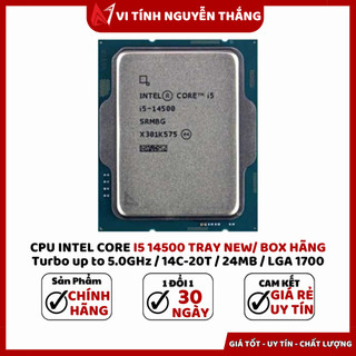 (FULL VAT) CPU Intel Core i5 14500 NEW (24M Cache, up to 4.80Ghz, 14C20T)