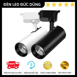  Đèn Rọi Ray COB Ống Bơ 20W 30W Ánh Sáng 3 Chế Độ -Trắng-Vàng  Trang Trí Nội Thất Nhà Hàng Showroom 