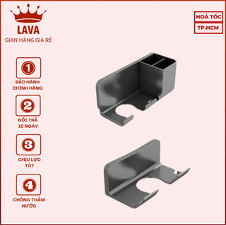 Giá đỡ máy sấy tóc gắn tường chống thấm nước siêu bền tiện