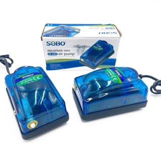 Máy sủi khí oxy bể cá 2 vòi SB 348A + Máy sủi khí oxy bể cá 1 vòi SB 248A