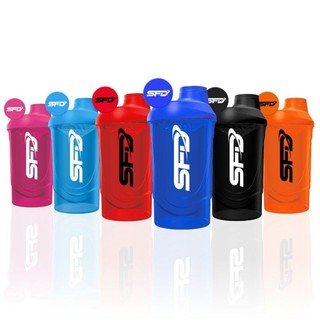 Sfd shaker bình lắc có lưới lọc 600ml nhiều màu lựa chọn