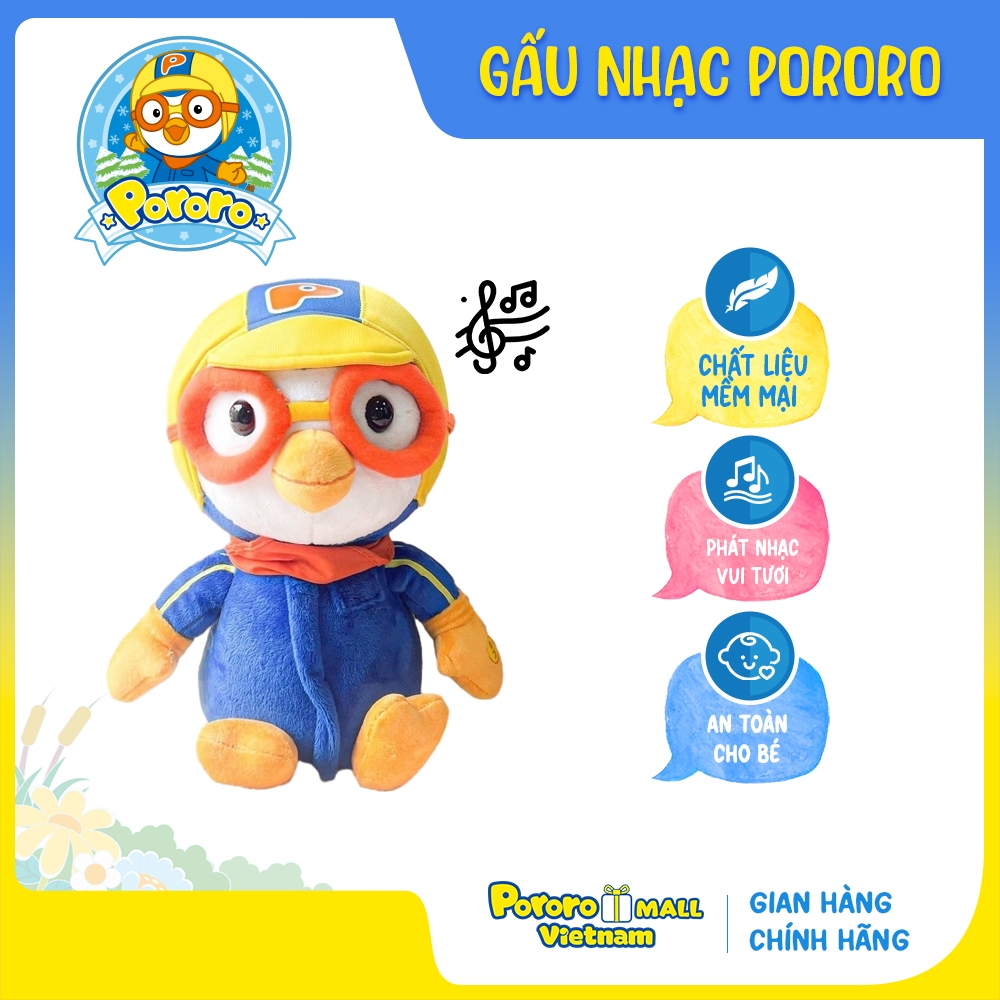 Gấu bông phát nhạc Pororo