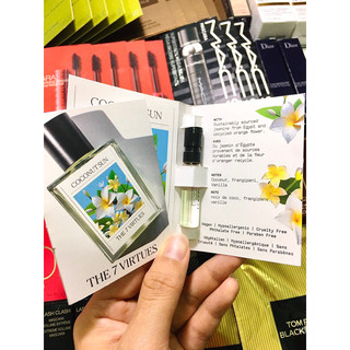 [Mẫu thử] Vial nước hoa coconut sun the 7 virtues