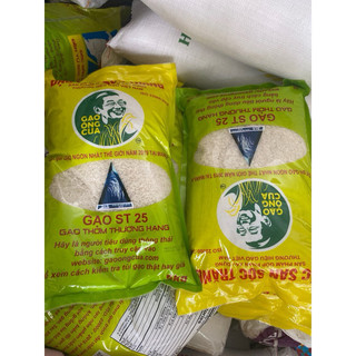 Gạo ST25 - Gạo Ông Cua ( đặc sản sóc trăng 5kg )
