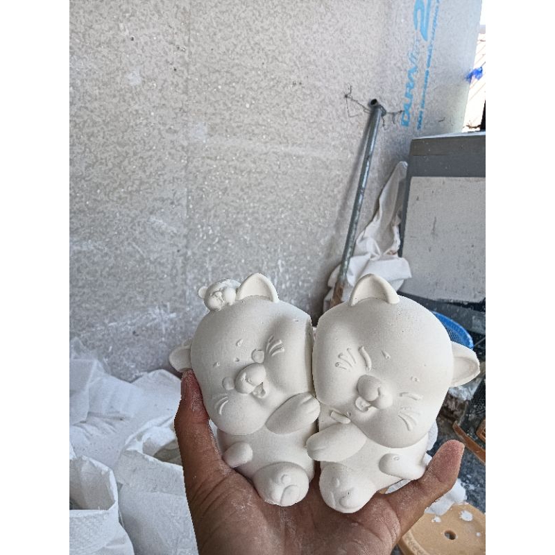 Tượng thạch cao cặp đôi trung