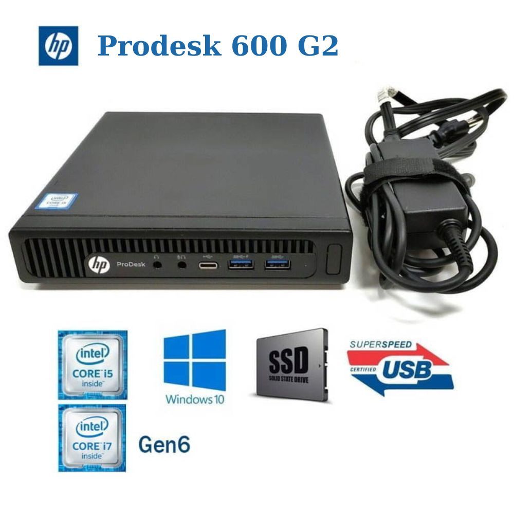 Bộ máy tính mini pc HP 705 G4 chính hãng | R3-2200ge 8gb+128gb | mạnh hơn i5-7400 sử dụng văn phòng 