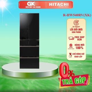 R-hw540rv - tủ lạnh hitachi inverter 520 lít r-hw540rv-xk - bảo hành chính hãng