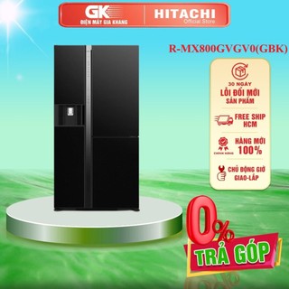 R-mx800gvgv0 - tủ lạnh hitachi inverter 569 lít r-mx800gvgv0 - bảo hành chính hãng