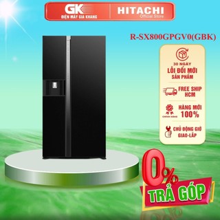 R-sx800gpgv0 - miễn phí công lắp đặt - tủ lạnh hitachi inverter 573 lít r-sx800gpgv0