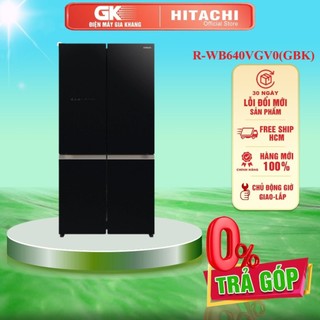 R-wb640vgv0 - tủ lạnh hitachi inverter 569 lít r-wb640vgv0 - giao miễn phí hồ chí minh