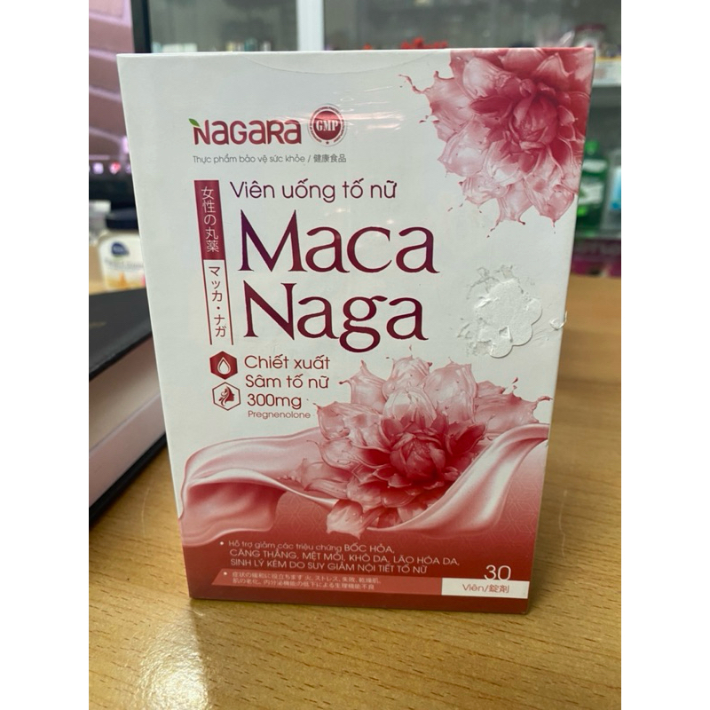 Maca Naga -giảm các triệu chứng bốc hoả ,căng thẳng ,mệt mỏi ,khô da,lão hóa da,sinh lý kém do suy g