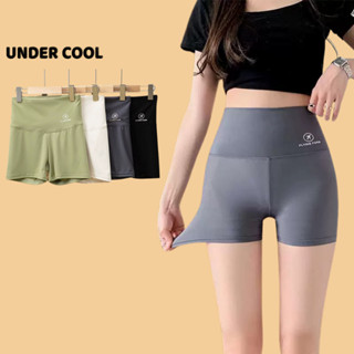 Quần Đùi Mặc Váy  - Thể thao UNDERCOOL Đúc Su Trơn Cạp Cao Không Lộ Viền  Gen Bụng Giảm Eo Nâng Mông QLD01