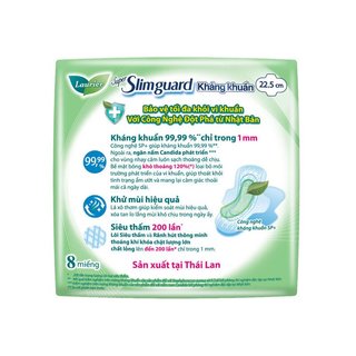 Laurier Super Slimguard Kháng khuẩn