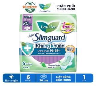 Laurier Super Slimguard Kháng khuẩn