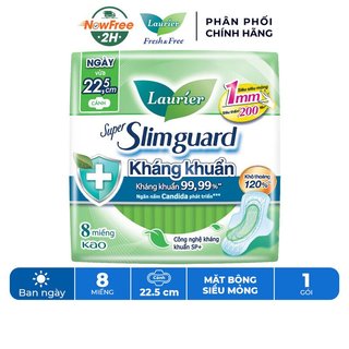 Laurier Super Slimguard Kháng khuẩn