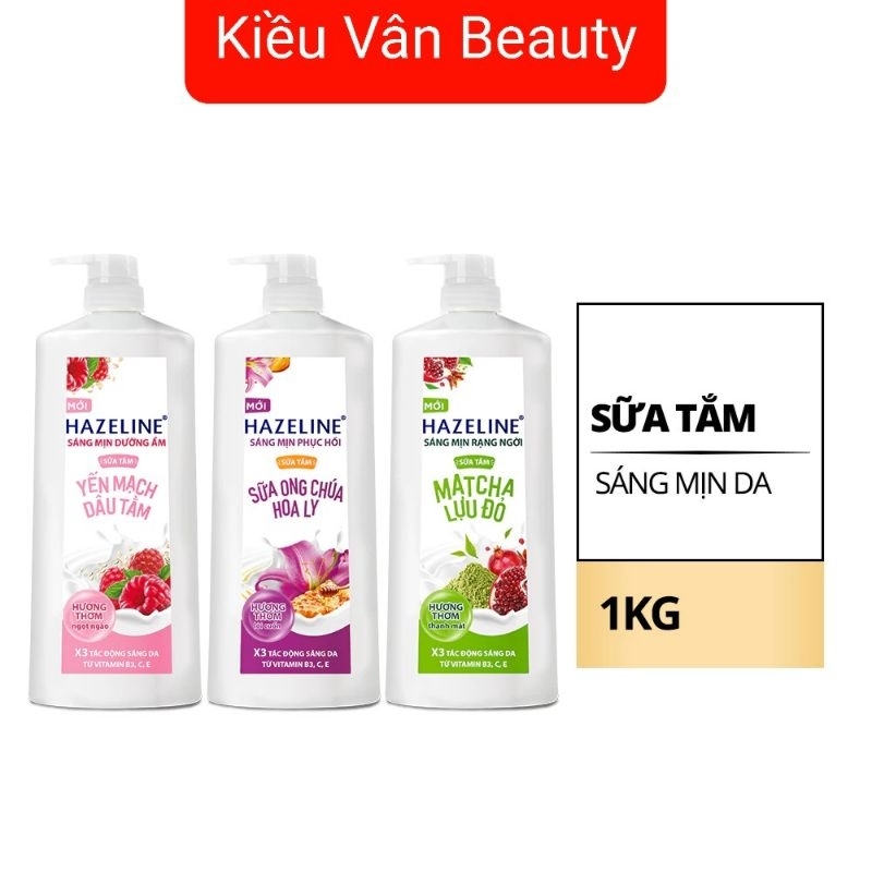 Sữa tắm  HAZELINE 1kg