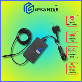 Sạc Surface Pro 3 4 5 6 7 8 , Sạc máy tính bảng Surface 15V - 4A / 44W - 65W Zin Bảo hành 6 tháng