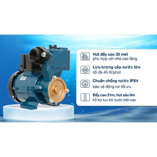 Bơm nước đẩy cao Panasonic GP-200JXK-SV5 200W [Hàng chính hãng Mới]