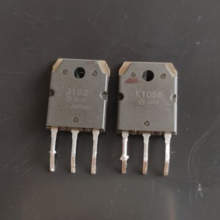 Cặp mosfet sò công suất k1058/j162, 2sk1058/2sj162 hitachi tháo máy