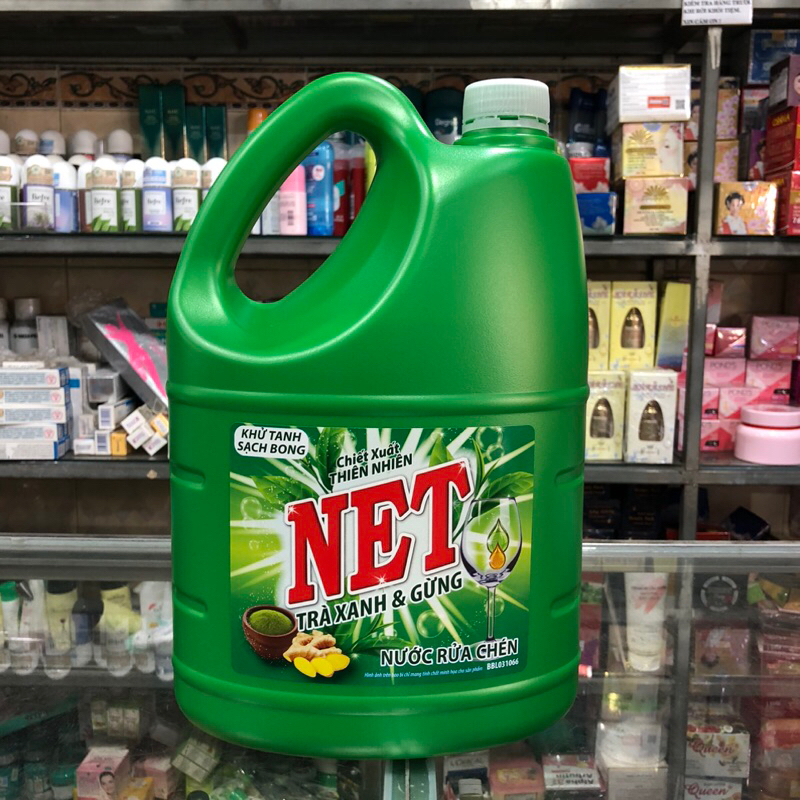 Nước rửa chén NET đậm đặc 3,8kg