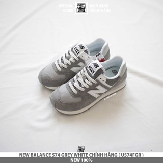 [ HÀNG CHÍNH HÃNG CÓ SẴN ] Giày 𝑵𝒆𝒘 𝑩𝒂𝒍𝒂𝒏𝒄𝒆 574 GREY WHITE ( U574FGR ) - AUTHENTIC 100%