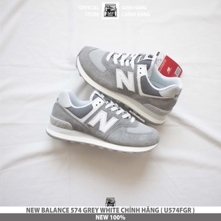 [ HÀNG CHÍNH HÃNG CÓ SẴN ] Giày 𝑵𝒆𝒘 𝑩𝒂𝒍𝒂𝒏𝒄𝒆 574 GREY WHITE ( U574FGR ) - AUTHENTIC 100%