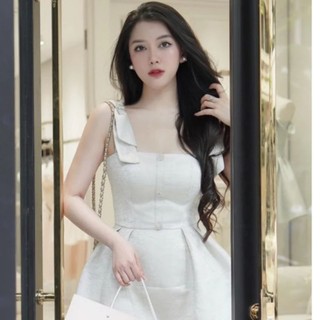 Váy hai dây tiểu thư tacta xinh xắn.