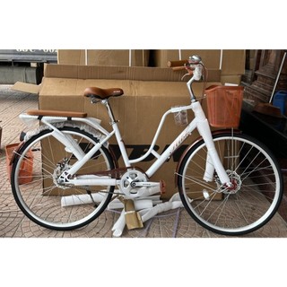 Xe đạp mini nữ HTBK 26 inch phanh đĩa (Tặng  dầu tra xích + lục giác)