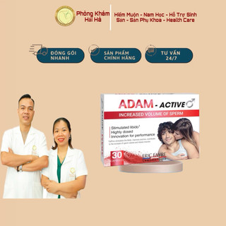 Adam-Active hỗ trợ cải thiện sinh lí nam, hỗ trợ tăng cường sức khoẻ cho nam giới
