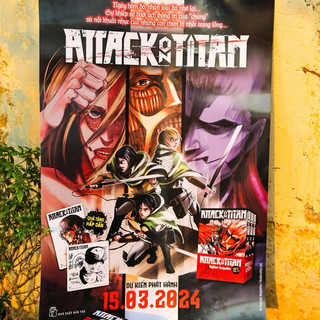 Poster attack on titan -poster phát hành attack on titan