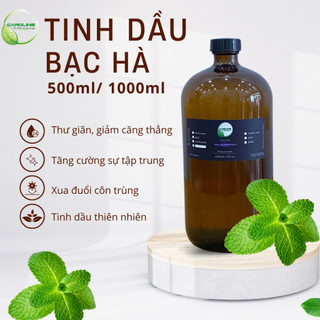 Tinh dầu xông thơm phòng CAROLINE hương BẠC HÀ 500ml/1000ml