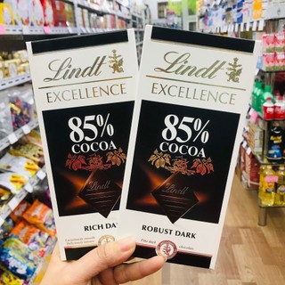 SOCOLA THANH LINDT EXCELLENCE 100G (các vị), mẫu mã có thể thay đổi theo từng đợt về hàng