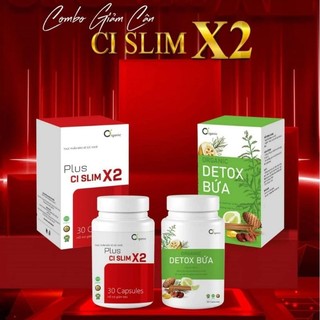Giảm Cân Thảo Dược CI Slim X2 Mẫu Mới ( Cam Kết Hàng Chính Hãng )