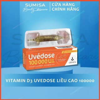 Vitamin d3 uvedose liều cao 100000 ui-1 của pháp liều cho 3 tháng