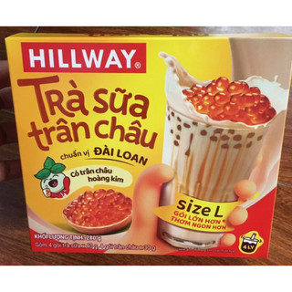 TRÀ SỮA TRÂN CHÂU HILLWAY HƯƠNG TRUYỀN THỐNG, HƯƠNG XOÀI, HƯƠNG DÂU (5ly x 230g)