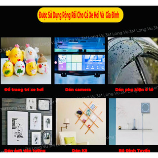Combo 10 Miếng dán băng dính 3M 2 mặt siêu dính