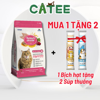 Thức ăn hạt cho mèo mọi lứa tuổi today's dinner 1kg