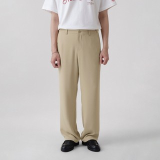 Quần tây nam Owlbrand Loose Trouser AAO/ Tan