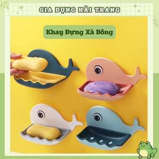 Khay Đựng Xà Bông Dán Tường Hình Cá Voi Cute Dễ Thương ( giao màu ngẫu nhiên ) [ Khogiadung.ht01 ]