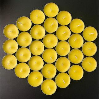 Đèn cầy nến sáp bơ tealight cháy 3-4h không khói đen có combo 100c 100k