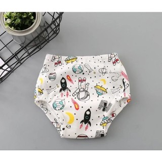 Tã vải - quần bỏ bỉm vải hoạ tiết cotton 6 lớp