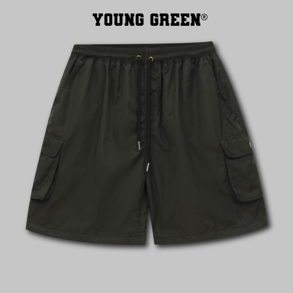 [Hà Nội] Quần short FUSED - YOUNG GREEN [ygshop.hanoi]