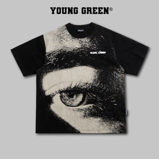 Áo thun young green the eyes cotton 250gsm