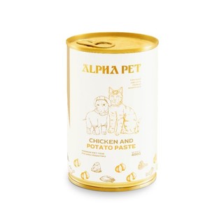 Pate ALPHA PET lon 400g dành cho chó, mèo