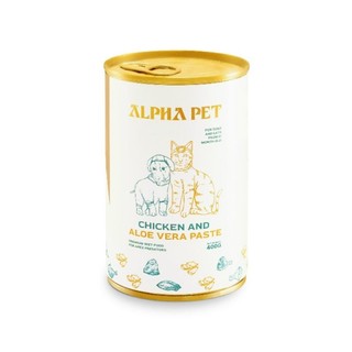 Pate ALPHA PET lon 400g dành cho chó, mèo