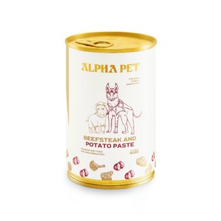 Pate ALPHA PET lon 400g dành cho chó, mèo
