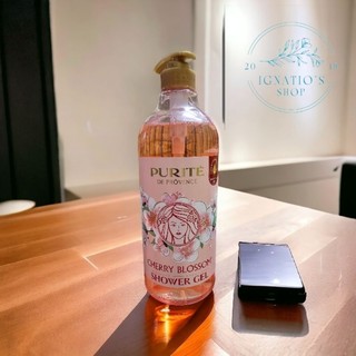 Sữa tắm thiên nhiên purite hoa anh đào 1,1l