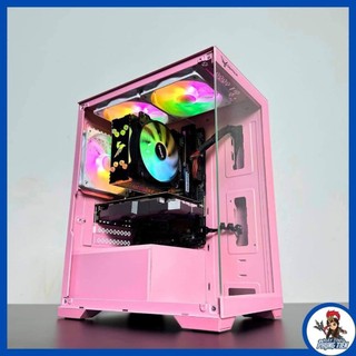 Vỏ Case Xigmatek Gemini Queen (Mini Tower/Màu Hồng) EN43835