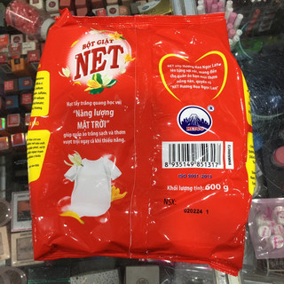 Bột giặt NET hương hoa sứ 600g