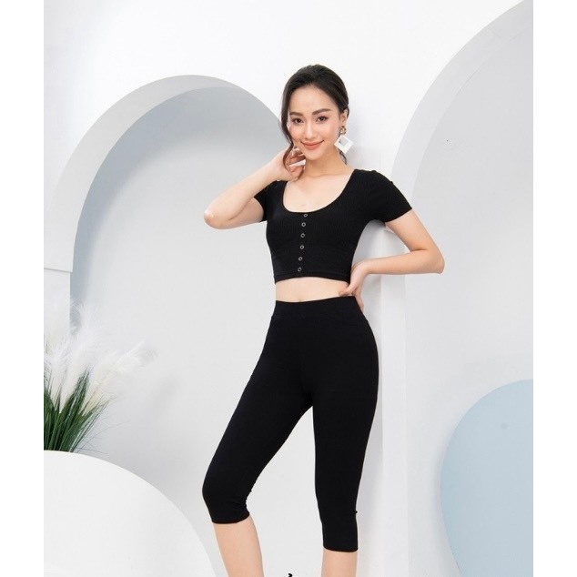 quần thun lửng nữ big size - combo 3 quần 100k